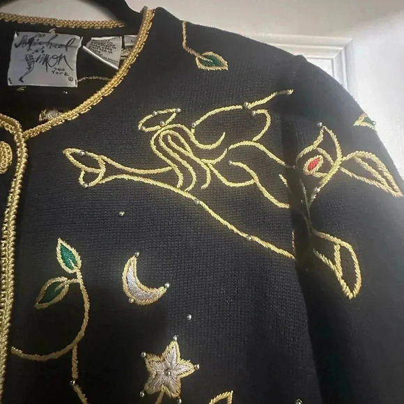 Michael Simon, Vintage Cardigan. Women Size large. - Picture 9 of 9